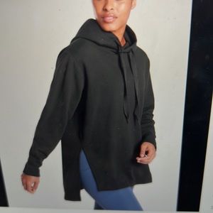 Athleta black hoodie top size XS